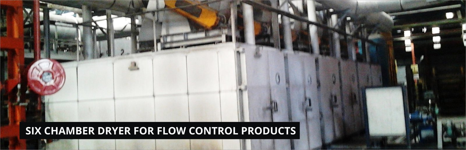 dryer for flow control products