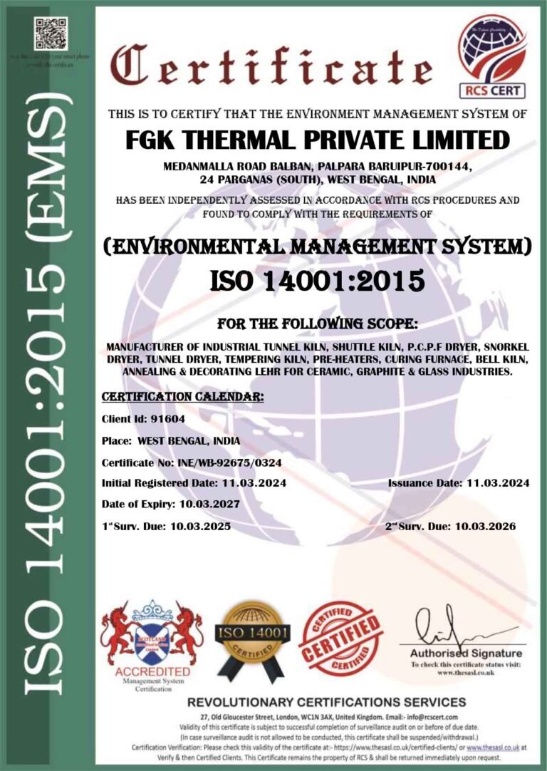 91604_FGK THERMAL PRIVATE LIMITED_ISO_14001_RCS